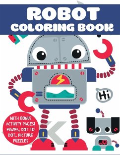 Robot Coloring Book - Blue Wave Press