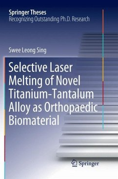 Selective Laser Melting of Novel Titanium-Tantalum Alloy as Orthopaedic Biomaterial - Sing, Swee Leong