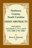 Newberry County, South Carolina Deed Abstracts. Volume II