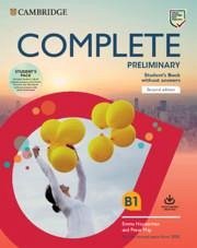 Complete Preliminary Student's Book Pack (Sb Wo Answers W Online Practice and WB Wo Answers W Audio Download) - May, Peter; Heyderman, Emma