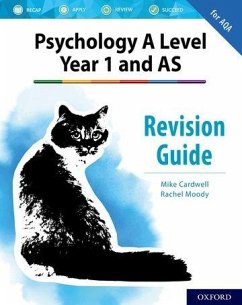 The Complete Companions: AQA Psychology A Level: Year 1 and AS Revision Guide - Cardwell, Mike; Moody, Rachel