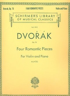 Four Romantic Pieces, Op. 75