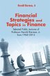 FINANCIAL STRATEGIES AND TOPICS IN... - Bild 1