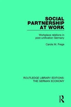 Social Partnership at Work - Frege, Carola M