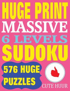 Huge Print Massive Sudoku 6 Levels - Huur, Cute