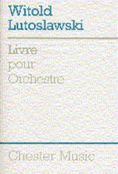 Cover LIVRE POUR ORCHESTRA