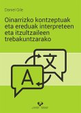 Oinarrizko kontzeptuak eta ereduak interpreteen eta itzultzaileen trebakuntzarako