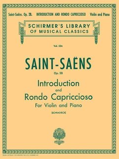 Introduction and Rondo Capriccioso, Op. 28: Schirmer Library of Classics Volume 224 Violin and Piano