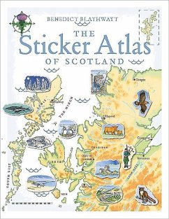 The Sticker Atlas of Scotland - Blathwayt, Benedict