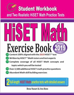 HiSET Math Exercise Book - Nazari, Reza; Ross, Ava