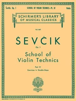 School of Violin Technics, Op. 1 - Book 4