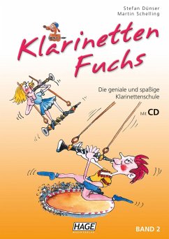 Klarinetten Fuchs Band 2 (mit CD) - Dünser, Stefan;Schelling, Martin