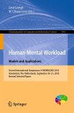 Human Mental Workload: Models and Applications (eBook, PDF)