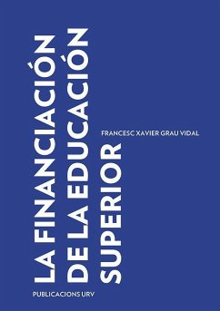 Cover La financiación de la educación superior