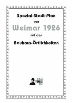 Spezial-Stadt-Plan von Weimar 1926 - Wahl, Volker