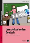 Lernzielkontrollen Deutsch 9./10. Klasse (eBook, PDF)