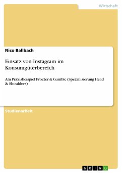 Einsatz von Instagram im Konsumgüterbereich (eBook, PDF) - Ballbach, Nico