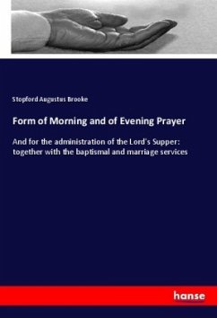 Form of Morning and of Evening Prayer