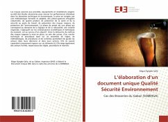 L¿élaboration d¿un document unique Qualité Sécurité Environnement - Oyeghe Salla, Edgar