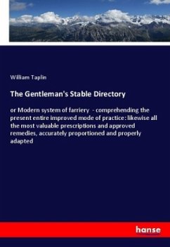 The Gentleman's Stable Directory - Taplin, William