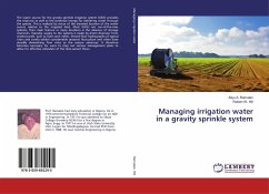 Managing irrigation water in a gravity sprinkle system - Ramalan, Aliyu A.;Hill, Robert W.