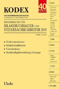 KODEX Steuerrecht für Bilanzbuchhalter und Steuersachbearbeiter 2019 - Hilber, Klaus