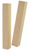 Corvus 600565 - Schnitzblock Set 2 Stück, Holz