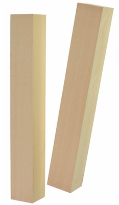 Corvus 600565 - Schnitzblock Set 2 Stück, Holz