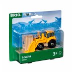 BRIO® 33436 - Frontlader Brio Holzeisenbahn, Fahrzeug, Radlader, Baufahrzeug