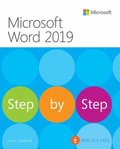 Microsoft Word 2019 Step by Step (eBook, PDF) - Lambert, Joan