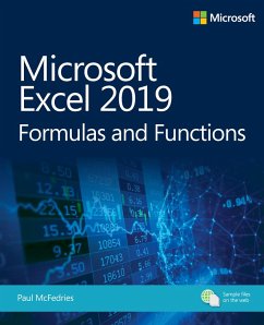 Microsoft Excel 2019 Formulas and Functions (eBook, PDF) - McFedries, Paul