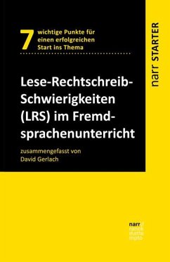 Lese-Rechtschreib-Schwierigkeiten (LRS) im Fremdsprachenunterricht - Gerlach, David