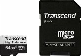 Transcend microSDXC 350V 64GB Class 10 UHS-I U1