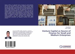 Venture Capital as Source of Finance for Small and Medium Enterprises