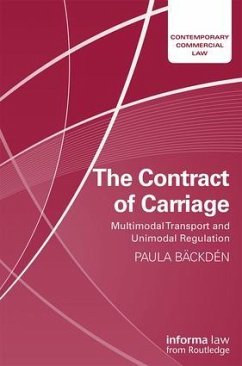 The Contract of Carriage - Bäckdén, Paula