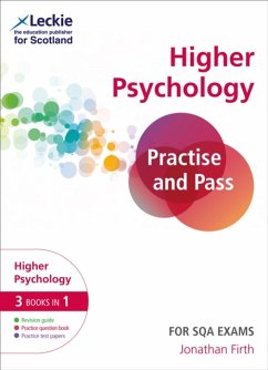Practise and Pass Higher Psychology Revision Guide for New 2019 Exams - Firth, Jonathan; Leckie