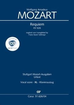 Requiem (Klavierauszug XL) - Mozart, Wolfgang Amadeus