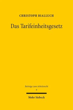 Das Tarifeinheitsgesetz (eBook, PDF) - Bialluch, Christoph