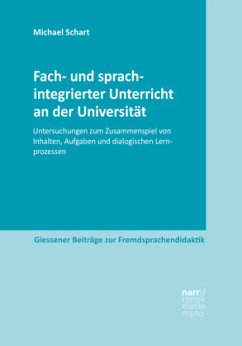 Fach- und sprachintegrierter Unterricht an der Universität - Schart, Michael