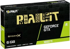 Palit GTX1660TI 6GB StormX GDDR6, HDMI, DVI, DP