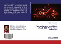 Electrochemical Machining of AISI 202 Using Mixed Electrolyte