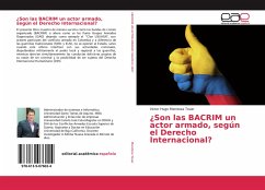 ¿Son las BACRIM un actor armado, según el Derecho Internacional? - Mendoza Tovar, Victor Hugo
