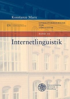 Internetlinguistik - Marx, Konstanze