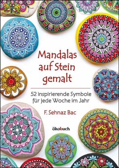 Mandalas auf Stein gemalt - Bac, F. Sehnaz