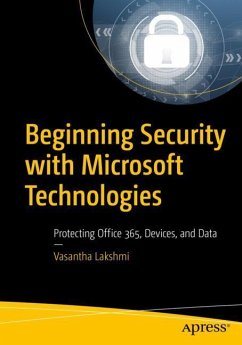 Beginning Security with Microsoft Technologies - Lakshmi, Vasantha