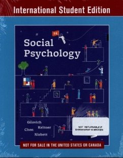 Social Psychology - with Ebook and InQuizitive - Gilovich, Tom;Keltner, Dacher;Chen, Serena