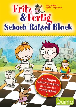 Fritz & Fertig Schach-Rätsel-Block (eBook, ePUB) - Hilbert, Jörg; Lengwenus, Björn