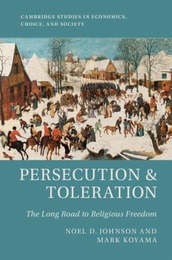 Persecution and Toleration (eBook, ePUB) - Johnson, Noel D.