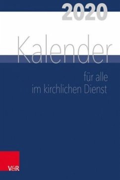 Cover Kalender für alle im kirchlichen Dienst 2020, Tischkalender