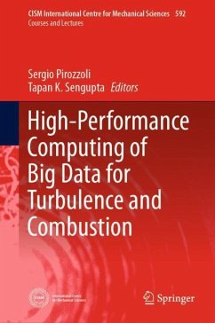 High-Performance Computing of Big Data for Turbulence and Combustion